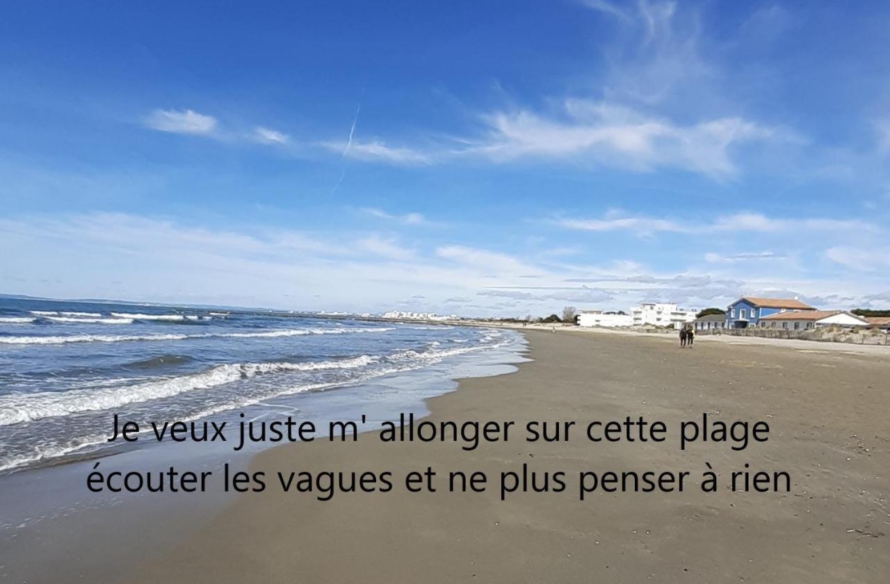 T2-3 Cabine Les Yuccas 200 M Plage Du Boucanet Rive Droite Grau Du Roi Ideal 2-4 Pers لو غراو دو روا المظهر الخارجي الصورة