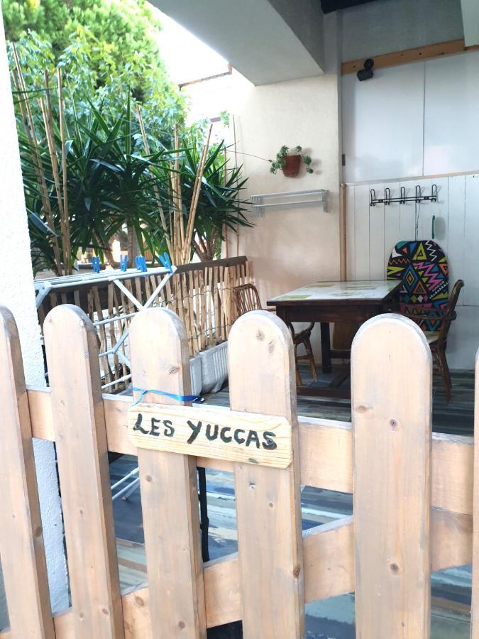 T2-3 Cabine Les Yuccas 200 M Plage Du Boucanet Rive Droite Grau Du Roi Ideal 2-4 Pers لو غراو دو روا المظهر الخارجي الصورة