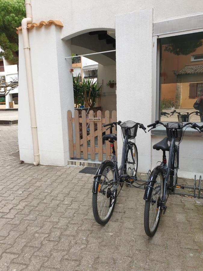 T2-3 Cabine Les Yuccas 200 M Plage Du Boucanet Rive Droite Grau Du Roi Ideal 2-4 Pers لو غراو دو روا المظهر الخارجي الصورة